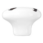 Ik hou van mijn Belgische Sheepdog Keramische Knop (Zijkant)