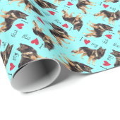 Ik hou van mijn Belgische Tervuren Cadeaupapier (Rol Hoek)