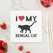 Ik hou van mijn Bengaalse kat Servet (Insitu)