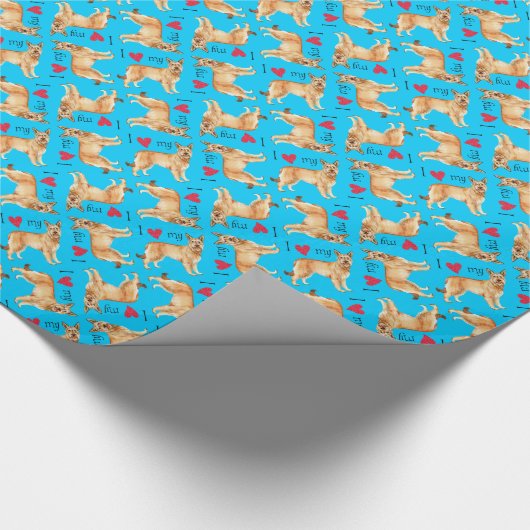 Ik hou van mijn Berger Picard Cadeaupapier (Hoek)