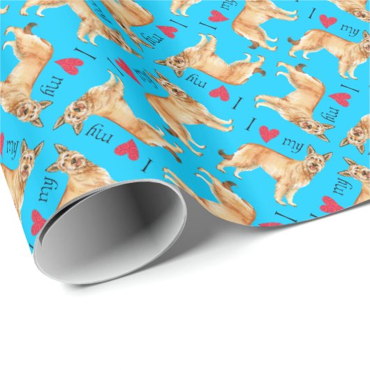 Ik hou van mijn Berger Picard Cadeaupapier (Rol Hoek)