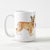 Ik hou van mijn Berger Picard Koffiemok (Links)