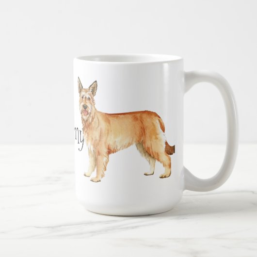 Ik hou van mijn Berger Picard Koffiemok (Rechts)