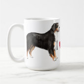 Ik hou van mijn Bernese Mountain Dog Koffiemok (Links)