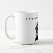 Ik hou van mijn Bernese Mountain Dog Koffiemok (Links)