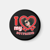 Ik hou van mijn beste maatfoto magneet (Voorkant)