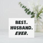 Ik hou van mijn beste man ooit briefkaart (Staand voorkant)