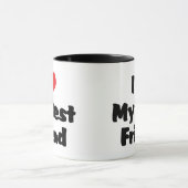 Ik hou van mijn beste vriend(in) - BFF Mok (Midden)