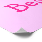 Ik hou van mijn beste vriend poster (Hoek)