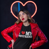 Ik hou van mijn BF T-shirt