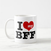 Ik hou van mijn BFF Koffiemok (Links)