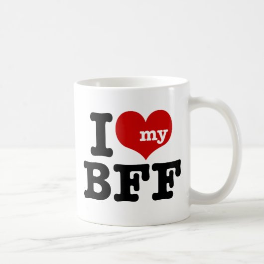 Ik hou van mijn BFF Koffiemok (Rechts)