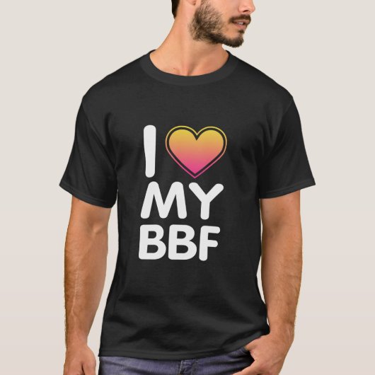 Ik hou van mijn BFF T-shirt (Voorkant)