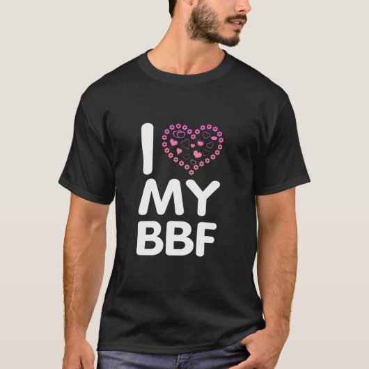 Ik hou van mijn BFF T-shirt (Voorkant)