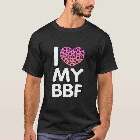 Ik hou van mijn BFF T-shirt (Voorkant)