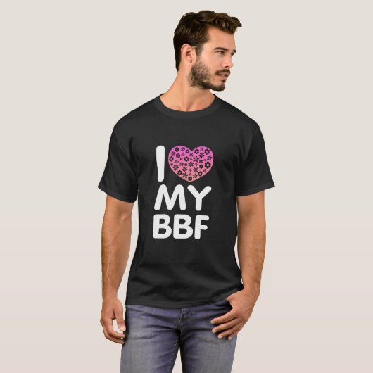 Ik hou van mijn BFF T-shirt (Voorkant volledig)