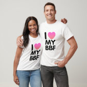 Ik hou van mijn BFF T-shirt (Unisex)