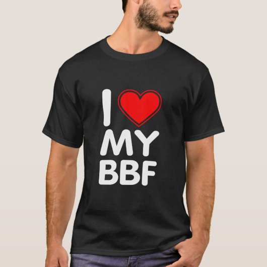 Ik hou van mijn BFF T-shirt (Voorkant)