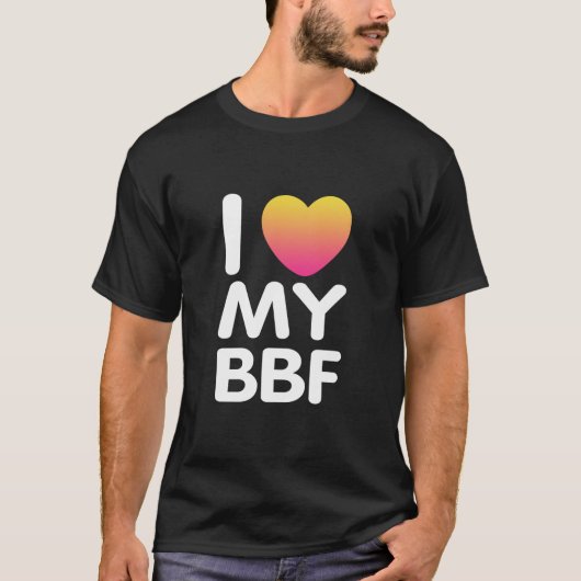 Ik hou van mijn BFF T-shirt (Voorkant)