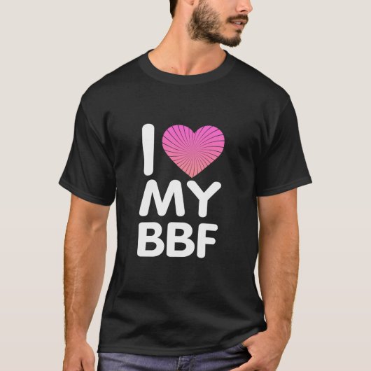 Ik hou van mijn BFF T-shirt (Voorkant)