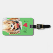 Ik hou van mijn Biewer Terrier Bagagelabel (Voorkant horizontaal)