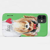 Ik hou van mijn Biewer Terrier Case-Mate iPhone Case (Achterkant (horizontaal))