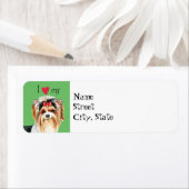 Ik hou van mijn Biewer Terrier Etiket (Insitu)