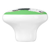 Ik hou van mijn Biewer Terrier Keramische Knop (Zijkant)