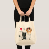 Ik hou van mijn Biewer Terrier Tote Bag (Voorkant (product))