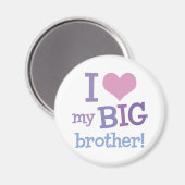 Ik hou van mijn Big Brother Magneet (Voorkant / Achterkant)