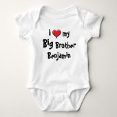Ik hou van mijn Big Brother Specialized Baby Bodys Romper (Voorkant)