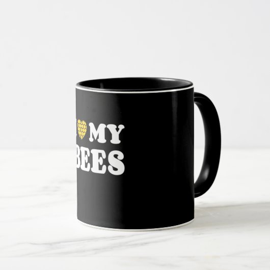 Ik hou van mijn bijen mok (Voorkant rechts)