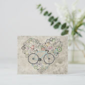 Ik hou van mijn bike briefkaart (Staand voorkant)