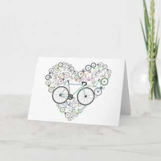 Ik hou van mijn bike kaart