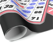 Ik hou van mijn Bingo wrapping gift papier (Rol Hoek)
