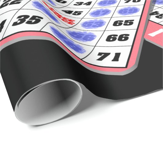 Ik hou van mijn Bingo wrapping gift papier (Rol Hoek)