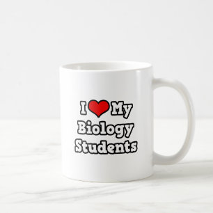 Ik hou van mijn biologie studenten koffiemok