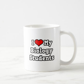Ik hou van mijn biologie studenten koffiemok
