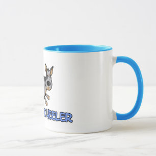 ik hou van mijn blauwe kaart mok