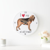 Ik hou van mijn bloedhond grote klok (Huis)