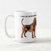 Ik hou van mijn bloedhond koffiemok (Links)