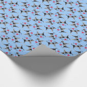 Ik hou van mijn Bluetick Coonhound Cadeaupapier (Hoek)