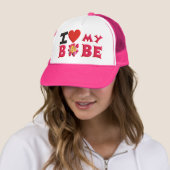 Ik hou van Mijn Bobe Trucker Pet (In situ)