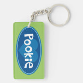 Ik hou van mijn boek sleutelhanger (achterkant)