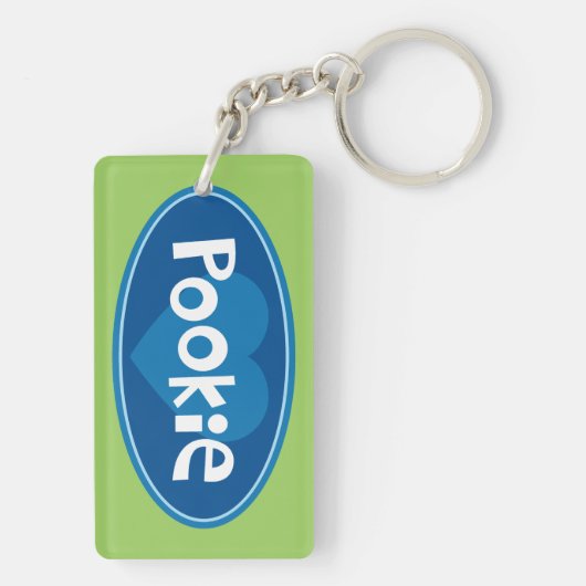 Ik hou van mijn boek sleutelhanger (achterkant)