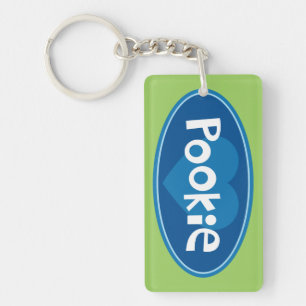 Ik hou van mijn boek sleutelhanger