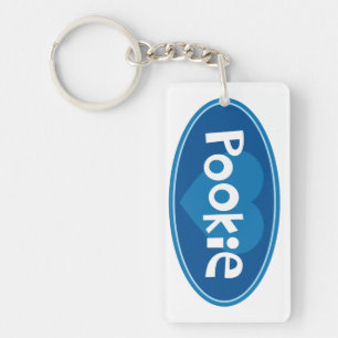 Ik hou van mijn boek sleutelhanger