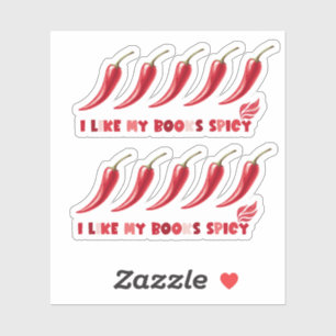 Ik hou van mijn boeken pittig boek rating design sticker