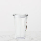 Ik hou van mijn boeken spicy en mijn koffie icy acryl drinkbeker (Rechts)