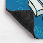 Ik hou van mijn boekenclub muismat (Hoek)